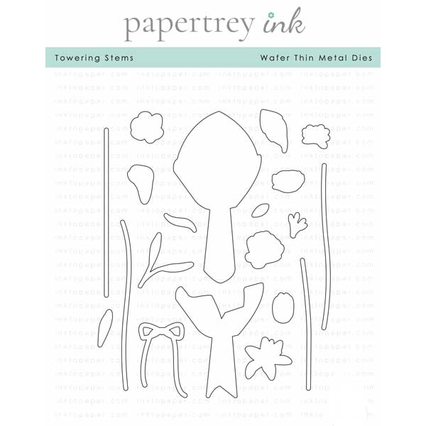 Papertrey Ink Towering Stems Die