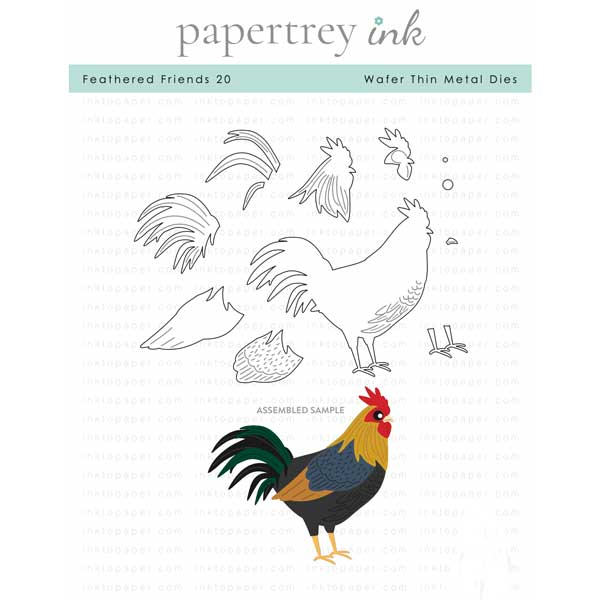 Papertrey Ink Feathered Friends 20 Die