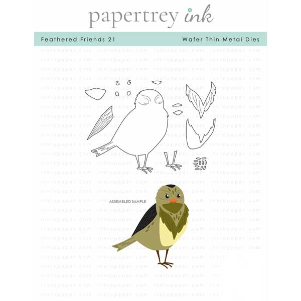 Papertrey Ink Feathered Friends 21 Die