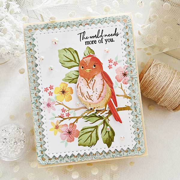 Papertrey Ink Feathered Friends Mini 21 Die