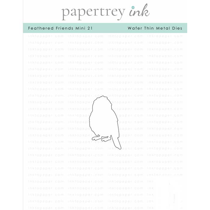 Papertrey Ink Feathered Friends Mini 21 Die