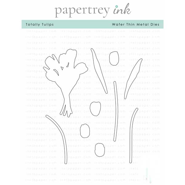 Papertrey Ink Totally Tulips Die