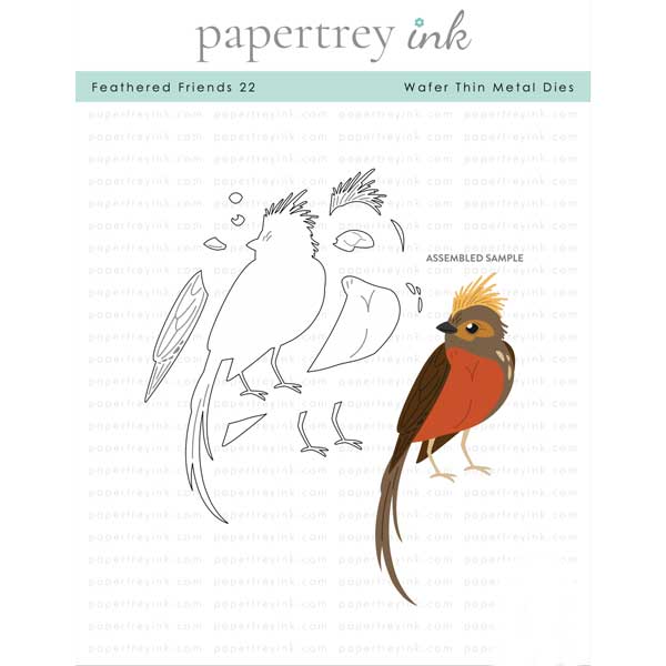 Papertrey Ink Feathered Friends 22 Die