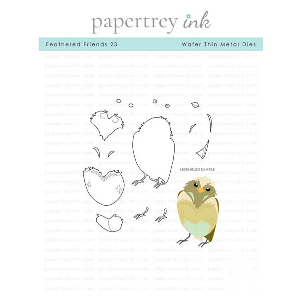 Papertrey Ink Feathered Friends 23 Die