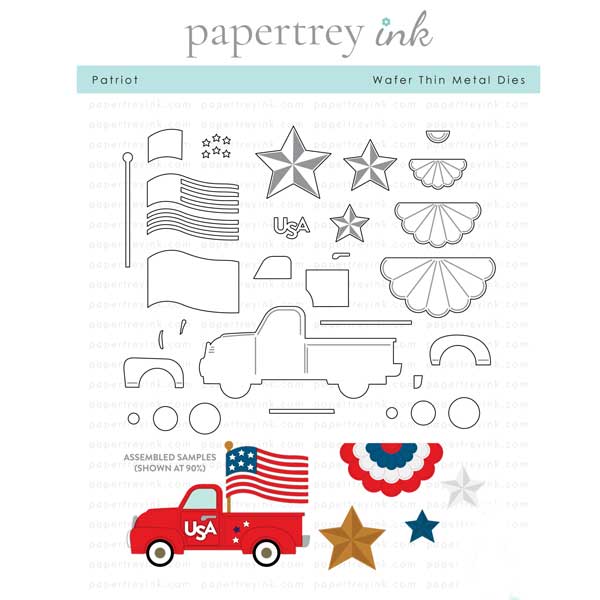 Papertrey Ink Patriot Die