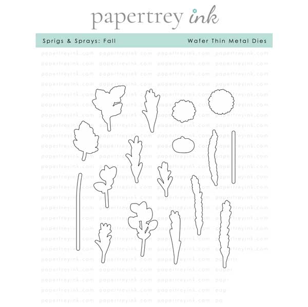 Papertrey Ink Sprigs &amp; Sprays: Fall Dies