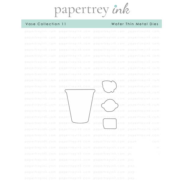 Papertrey Ink Vase Collection 11 Die