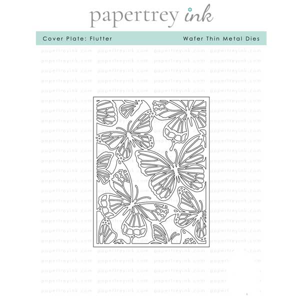 Papertrey Ink Cover Plate: Flutter Die