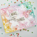 Papertrey Ink Cover Plate: Flutter Frame Die