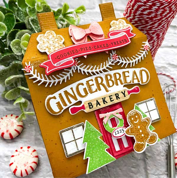 Papertrey Ink Gingerbread Bakery Die