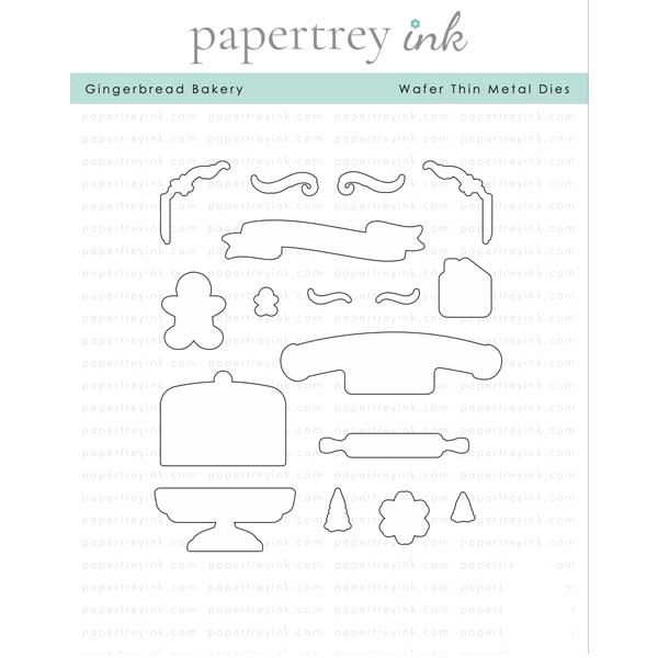 Papertrey Ink Gingerbread Bakery Die