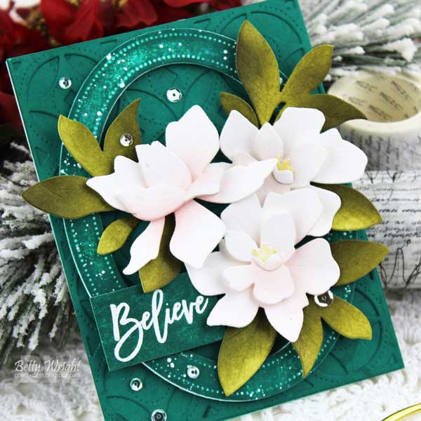 Papertrey Ink Into the Blooms: Gardenia Die