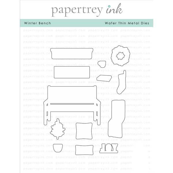 Papertrey Ink Winter Bench Dies