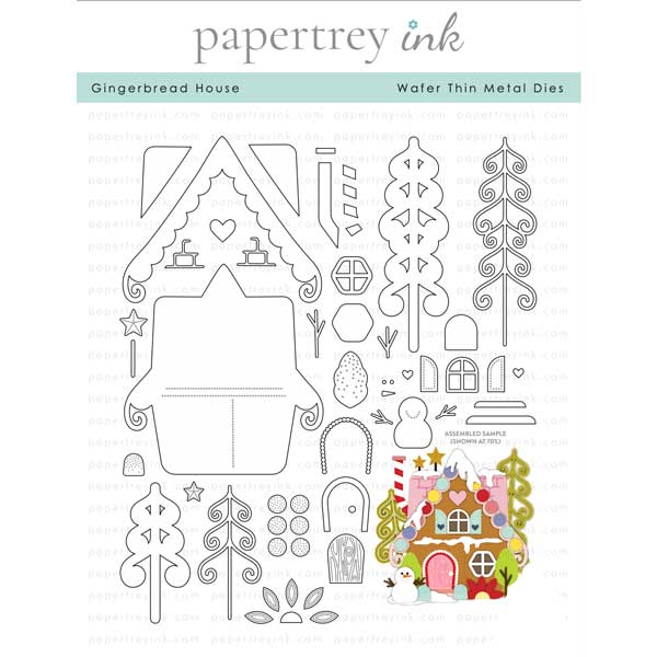 Papertrey Ink Gingerbread House Die