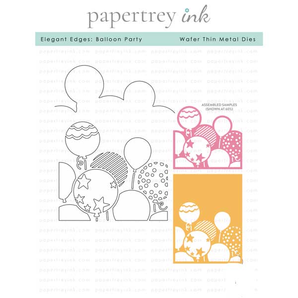 Papertrey Ink Elegant Edges: Balloon Party Die