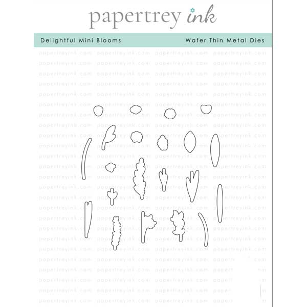 Papertrey Ink Delightful Mini Blooms Die