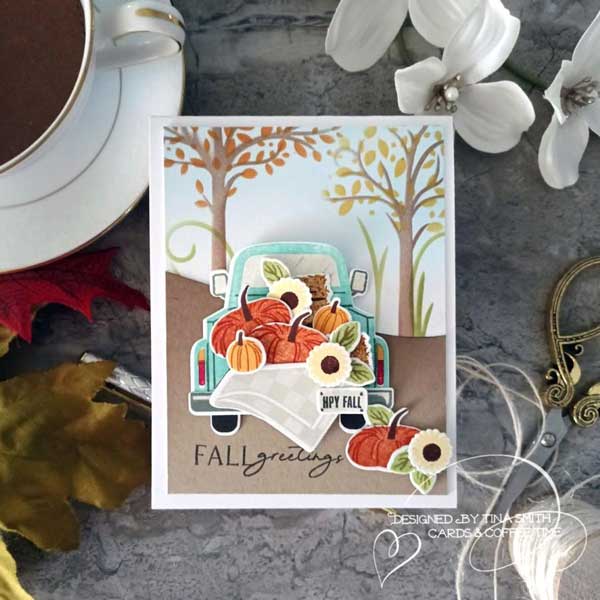 Papertrey Ink Farm Fresh Pumpkins Stamp