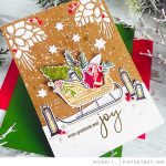 Papertrey Ink Cornered: Christmas Bouquet Dies