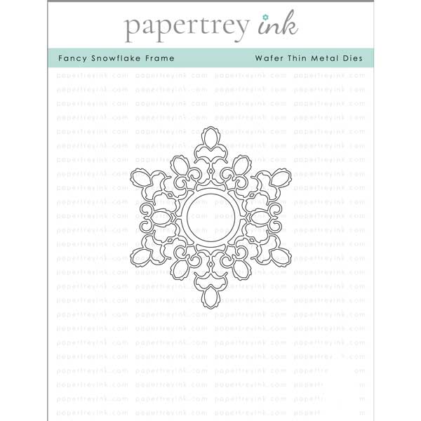 Papertrey Ink Fancy Snowflake Frame Die