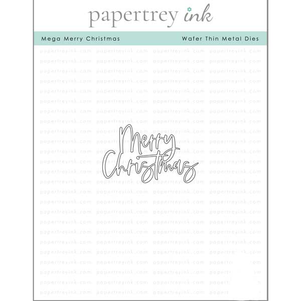 Papertrey Ink Mega Merry Christmas Die