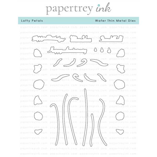 Papertrey Ink Lofty Petals Dies