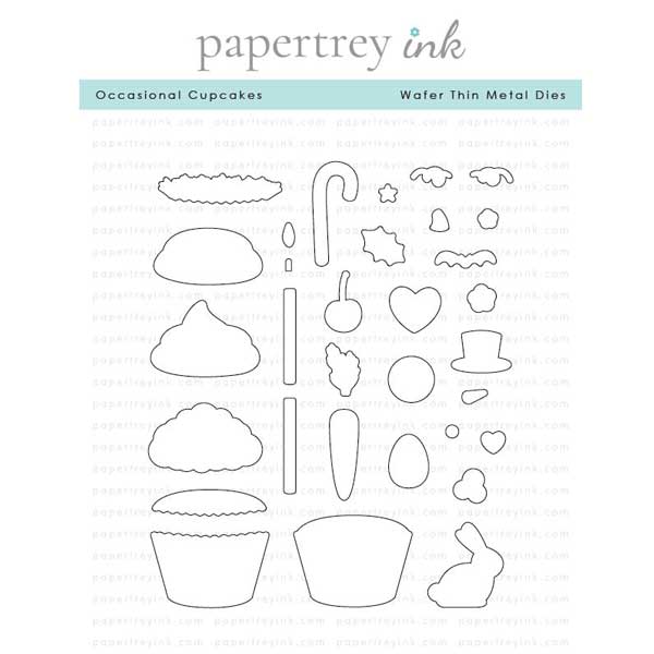 Papertrey Ink Occasional Cupcakes Dies