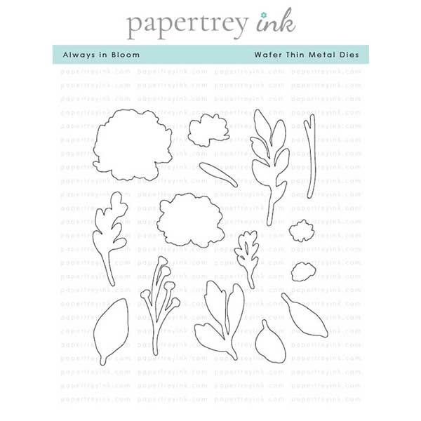 Papertrey Ink Always In Bloom Die Set