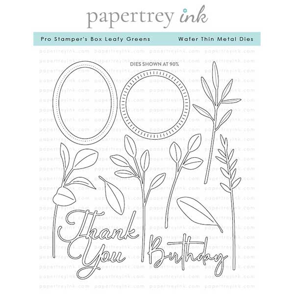 Papertrey Ink Pro Stamper&#039;s Box Leafy Greens Die