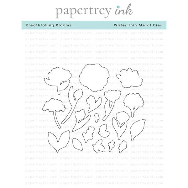 Papertrey Ink Breathtaking Blooms Dies