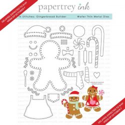 Papertrey Ink In Stitches: Gingerbread Builder Dies <span style="color:red;">Delayed-expected wk of 10/7</span>