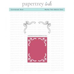 Papertrey Ink Cornered: Bow Dies