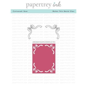 Papertrey Ink Cornered: Bow Dies