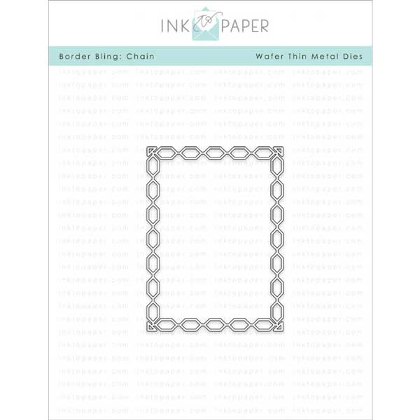 Ink To Paper Border Bling: Chain Die