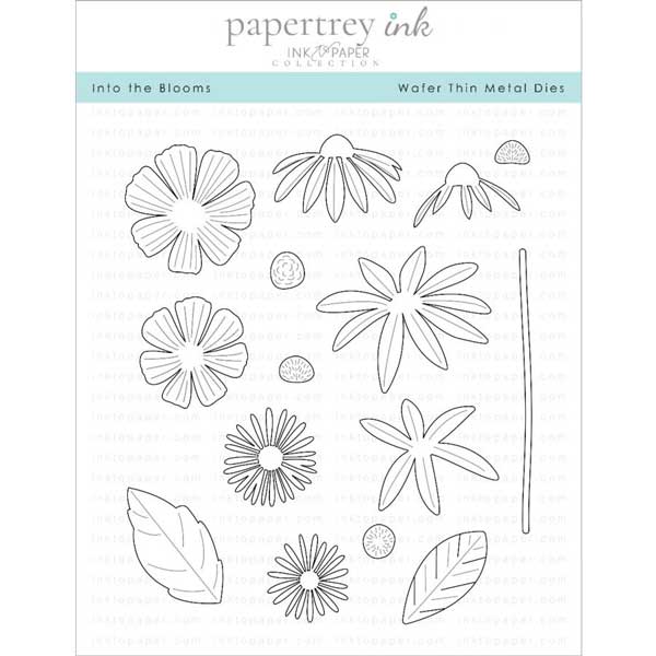 Papertrey Ink Into The Blooms Dies