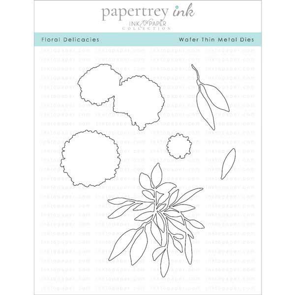 Papertrey Ink Floral Delicacies Dies