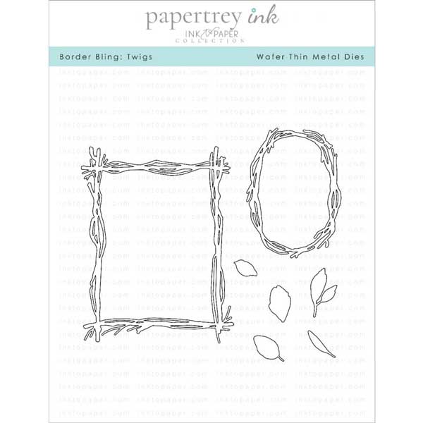 Papertrey Ink Border Bling: Twigs Dies