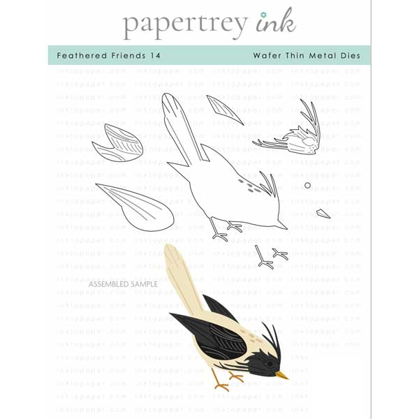 Papertrey Ink Feathered Friends 14 Die