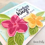 Papertrey Ink Flourishing Florals Stamp