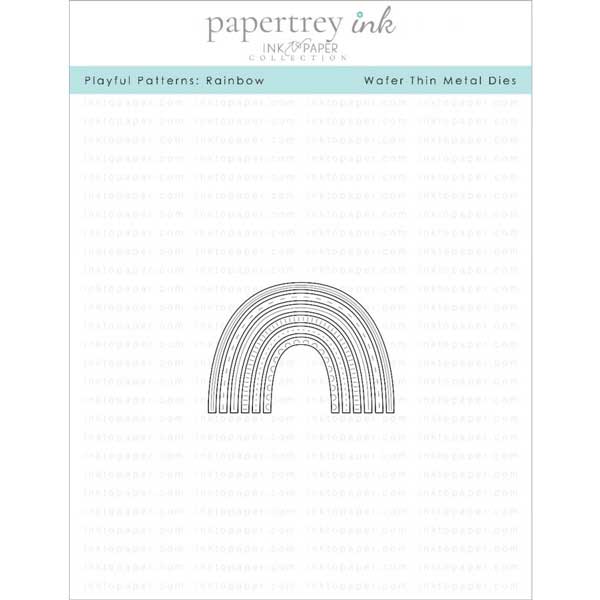 Papertrey Ink Playful Patterns: Rainbow Die