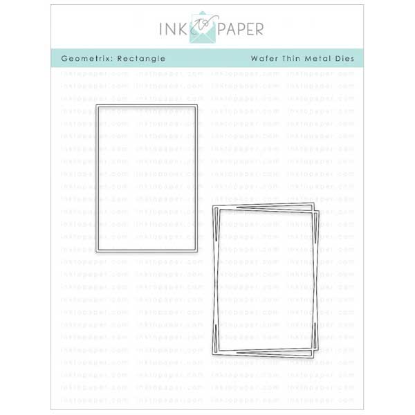 Ink To Paper Geometrix: Rectangle Die