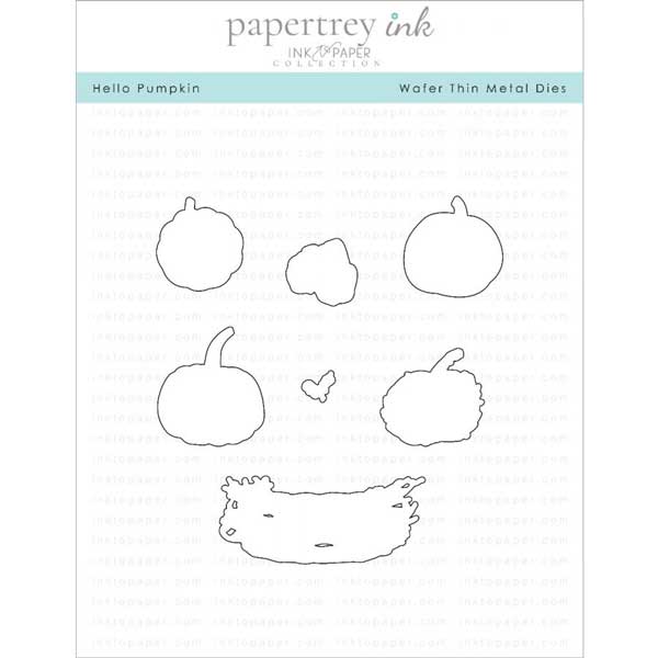 Papertrey Ink Hello Pumpkin Die Set