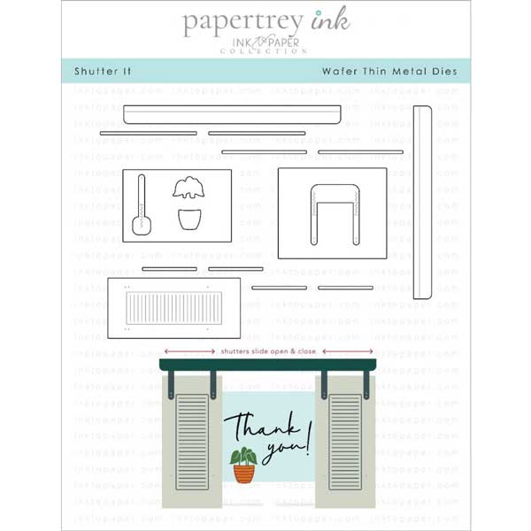 Papertrey Ink Shutter It Die Set