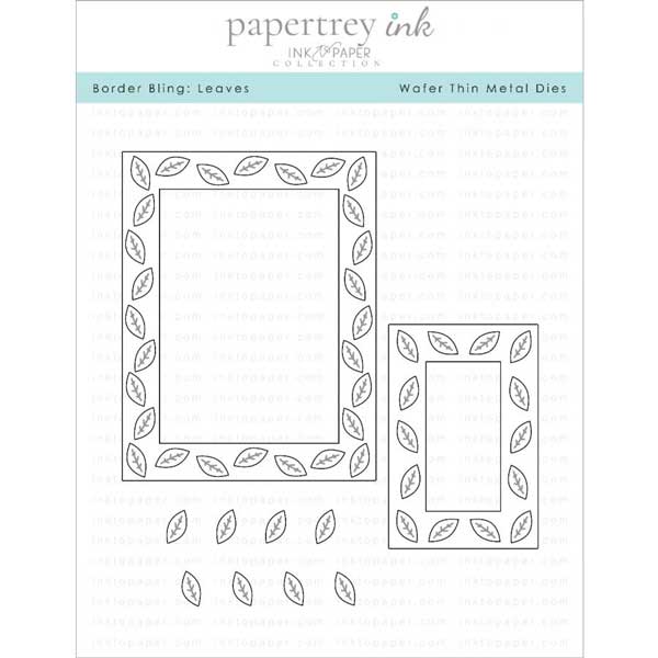 Papertrey Ink Border Bling: Leaves Die