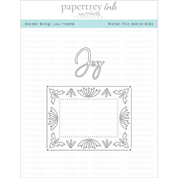 Papertrey Ink Border Bling: Joy Frame Die