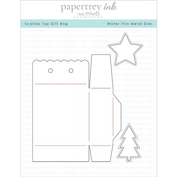 Papertrey Ink Scallop Top Gift Bag