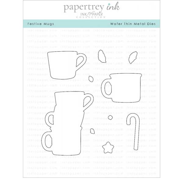 Papertrey Ink Festive Mugs Die