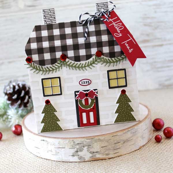 Papertrey Ink Tent Style Packaging: Holiday House Accessories Die