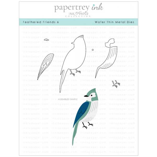 Papertrey Ink Feathered Friends 6 Die