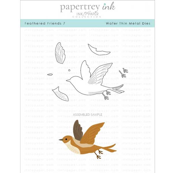 Papertrey Ink Feathered Friends 7 Die