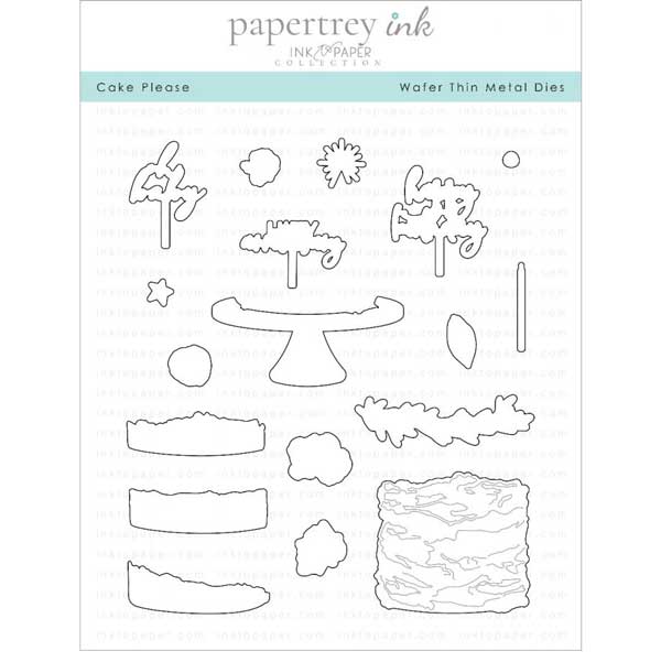 Papertrey Ink Cake Please Dies